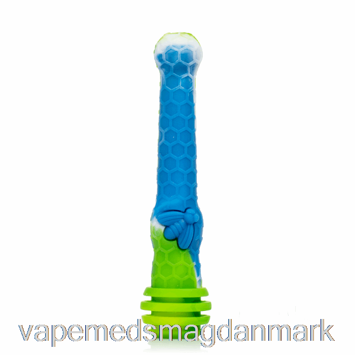Vape Juice Stratus Honning Dipper Silikone Dup Halm Hav (blå / Grøn / Hvid)